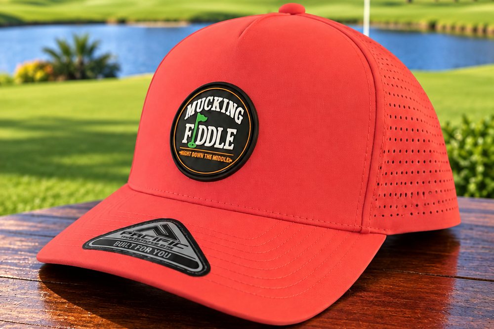 The Watermelon Weekender with the Round front logo