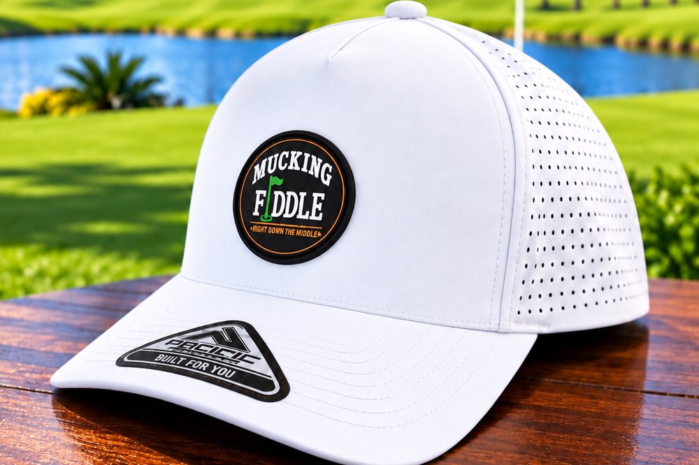 The White Weekender with the Round front logo